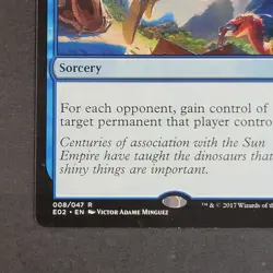 MTG - 1x Blatant Thievery - Explorers of Ixalan - NM/LP - Rare - Blue Magic 2017 - Image 4