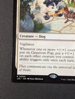 MTG - 1x Generous Pup - Foundations Jumpstart - NM - Magic The Gathering - #4 - Image 4