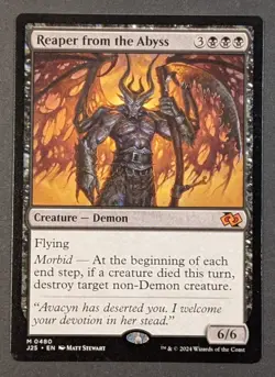 MTG - 1x Reaper of the Abyss - Foundations Jumpstart - NM Pack Fresh - Magic - Image 1