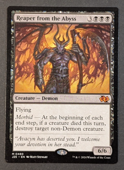 MTG - 1x Reaper of the Abyss - Foundations Jumpstart - NM Pack Fresh - Magic - Image 10