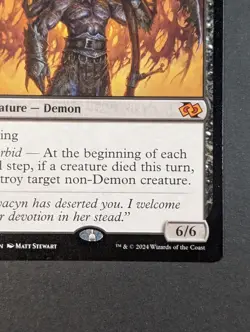 MTG - 1x Reaper of the Abyss - Foundations Jumpstart - NM Pack Fresh - Magic - Image 6