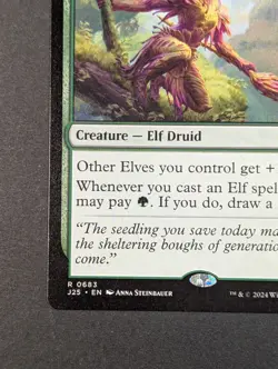 MTG - 1x Leaf Crowned Visionary - Jumpstart Foundations - NM Pack Fresh - Magic - Image 3