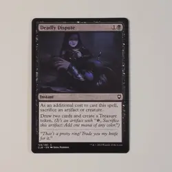 MTG - 1x Deadly Dispute - Commander Legends Battle for Baldur's Gate - NM Magic - Image 2