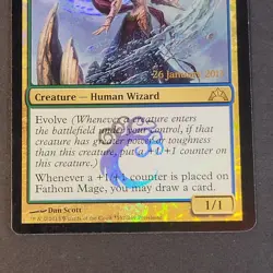 MTG - 1x Fathom Mage - Gatecrash - Pre-Release Foil - LP -Magic The Gathering - Image 4