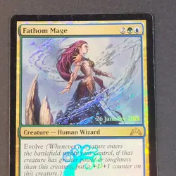 MTG - 1x Fathom Mage - Gatecrash - Pre-Release Foil - LP -Magic The Gathering - Image 5