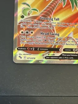 2022 Pokemon GO #071/078 FA Alolan Exeggutor V Mint - Image 2