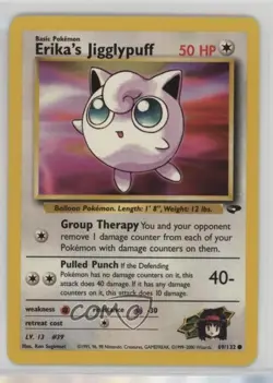 Erika's Jigglypuff Pokemon Gym Challenge #69 2000 0ez5 - Image 1