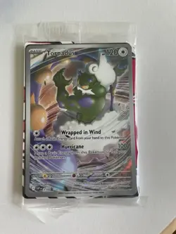 Tornadus White Flare Pokemon TCG Full Art 210 Promo Sealed - Image 1