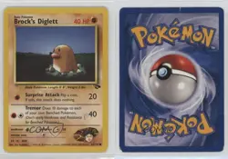 Brock's Diglett Pokemon Gym Challenge #67 2000 2f4 - Image 3