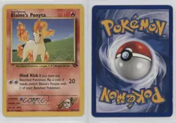 Blaine's Ponyta Pokemon Gym Challenge #64 2000 2f4 - Image 3