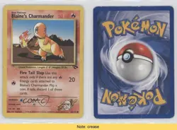 Blaine's Charmander Pokemon Gym Challenge #60 2000 READ 09wc - Image 3