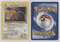 Lt Surge's Raticate Pokemon Gym Challenge #53 2000 12ht - Image 3