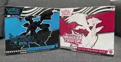 Pokemon TCG Black Bolt and White Flare ETB - New & Sealed ✅ - Image 1