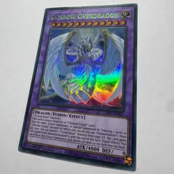Rainbow Overdragon (Green)- LDS1-EN101 | 1st Edition Ultra Rare NM YuGiOh! - Image 3