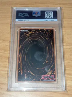 Blue-Eyes White Dragon JUMP-EN068 PSA 8 NM - MT Promo Magazine Yugioh! - Image 2