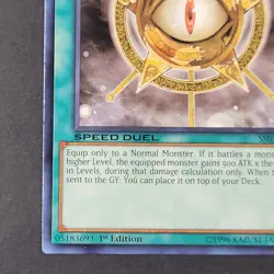 Yugioh TCG - Amulet of Ambition - SS03-ENB23 - LP/NM - 1st Ed Common Spell 2019 - Image 3