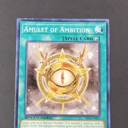 Yugioh TCG - Amulet of Ambition - SS03-ENB23 - LP/NM - 1st Ed Common Spell 2019 - Image 5