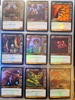 World of Warcraft TCG: Onyxia's Lair Treasure Card Complete Set Lot - Image 3