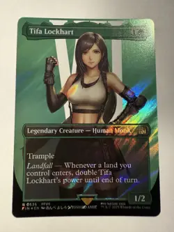 Tifa Lockhart (Borderless) (Surge Foil) Final Fantasy Foil - Image 1