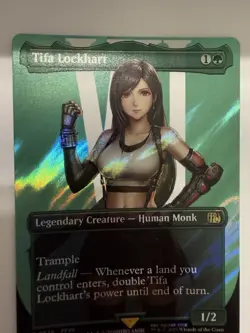 Tifa Lockhart (Borderless) (Surge Foil) Final Fantasy Foil - Image 2