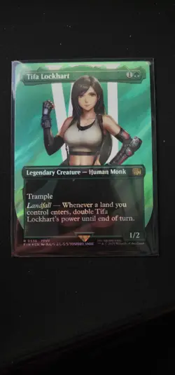 Tifa Lockhart (Borderless) (Surge Foil) Final Fantasy Foil - Image 1
