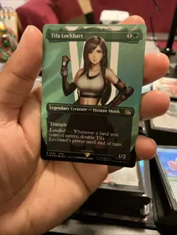 Tifa Lockhart (Borderless) (Surge Foil) Final Fantasy Foil - Image 3