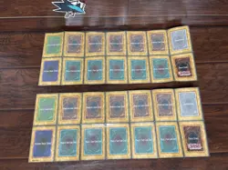 Vintage Yugioh! TCG Playmat Paper Deck Zone & Field Card Zone x 2 - Image 1