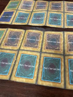 Vintage Yugioh! TCG Playmat Paper Deck Zone & Field Card Zone x 2 - Image 3