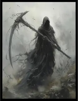 (Grim Reaper) - 100ct Matte TCG/MTG Card Art Sleeves by Ai Armor Multi - Image 1
