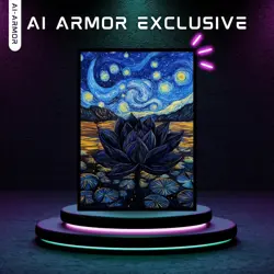 (Starry Starry Black Lotus) - 100ct Matte TCG/MTG Card Art Sleeves by Multi - Image 2