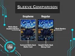 (Starry Starry Black Lotus) - 100ct Matte TCG/MTG Card Art Sleeves by Multi - Image 5