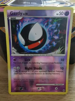 Pokemon Card Gastly 36/99 Platinum Arceus Reverse Holo NM Condition - Image 1