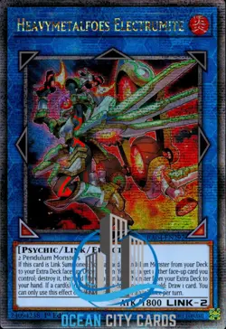 RA04-EN292 Heavymetalfoes Electrumite - Quarter Century Secret Rare Card 1st Ed - Image 1