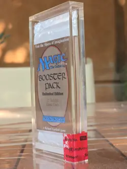 MTG New Unlimited Booster Pack Sealed Magic Gathering Vintage Black Lotus Mox P9 - Image 4