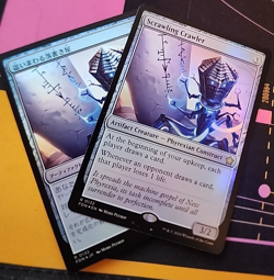 MTG Magic 2 x Scrawling Crawler x 2 - Foundations (FDN) - FOIL - 1xJap & 1xEng - Image 1