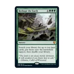 WOTC MtG Commander Legends Reshape the Earth (MR) NM - Image 1