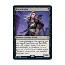 WOTC MtG Commander 2021 Keen Duelist (R) NM - Image 1