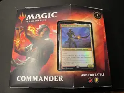 Arm For Battle Commander Deck 2020 Commander Legends SEALED & NEW - MTG - Image 1