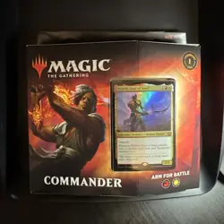 Arm For Battle Commander Deck 2020 Commander Legends SEALED & NEW - MTG - Image 1