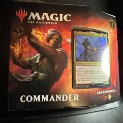 Arm For Battle Commander Deck 2020 Commander Legends SEALED & NEW - MTG - Image 2