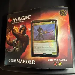 Arm For Battle Commander Deck 2020 Commander Legends SEALED & NEW - MTG - Image 3