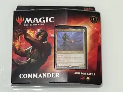 Arm For Battle Commander Deck 2020 Commander Legends SEALED & NEW - MTG - Image 1
