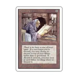 WOTC MtG Unlimited Library of Leng (U) NM - Image 1