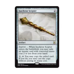 WOTC MTG Eternal Masters Isochron Scepter (R) EX - Image 1