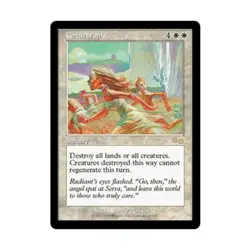 WOTC MtG Urza's Saga Catastrophe (R) EX - Image 1