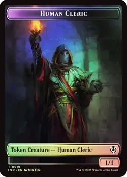 Demon / Human Cleric Token Foil Innistrad Remastered NM MTG - Image 2