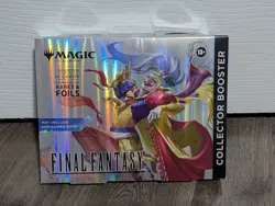 MAGIC THE GATHERING MTG FINAL FANTASY COLLECTOR BOOSTER OMEGA BOX! In Hand!! - Image 1