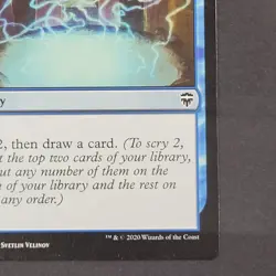 MTG - Preordain - Commander Legends - NM Blue - Magic the Gathering - Sorcery - Image 4