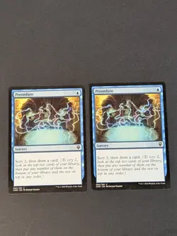 MTG - 2x Preordain - Commander Legends - NM/LP Blue - Magic The Gathering Common - Image 3