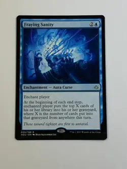 MTG - Fraying Sanity - Hour of Devastation - NM - Rare - Magic The Gathering - Image 4